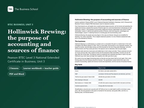 Cover: Hollinwick Brewing