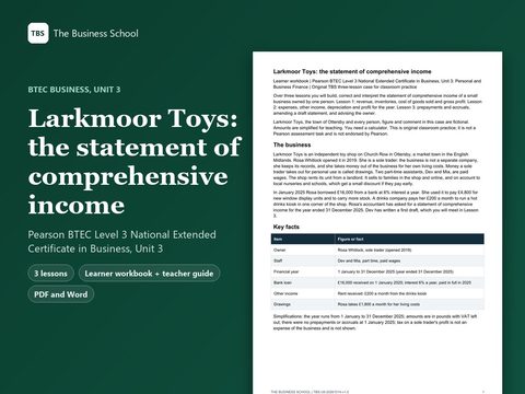 Cover: Larkmoor Toys