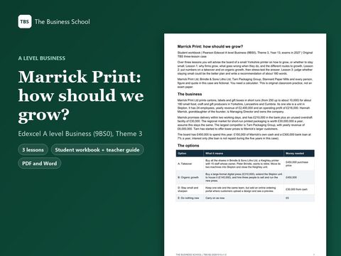 Cover: Marrick Print