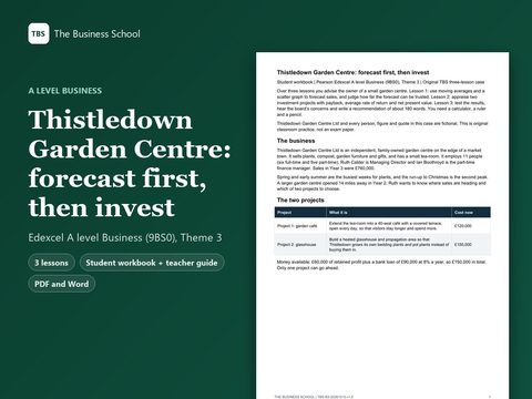 Cover: Thistledown Garden Centre